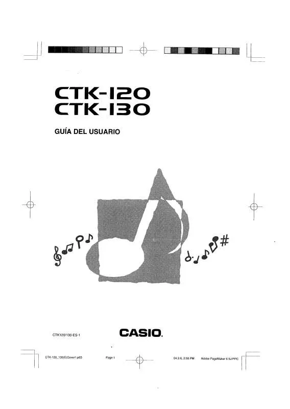 Mode d'emploi CASIO CTK-120