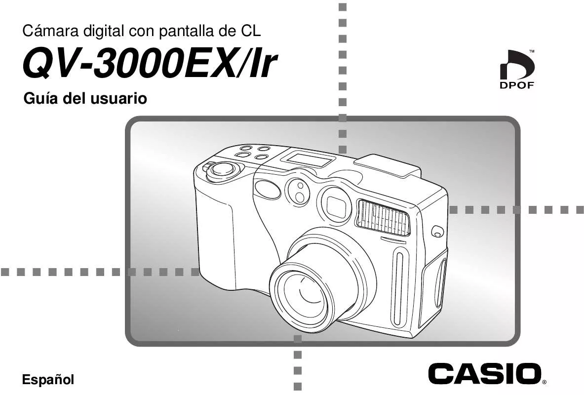 Mode d'emploi CASIO QV-3000EX