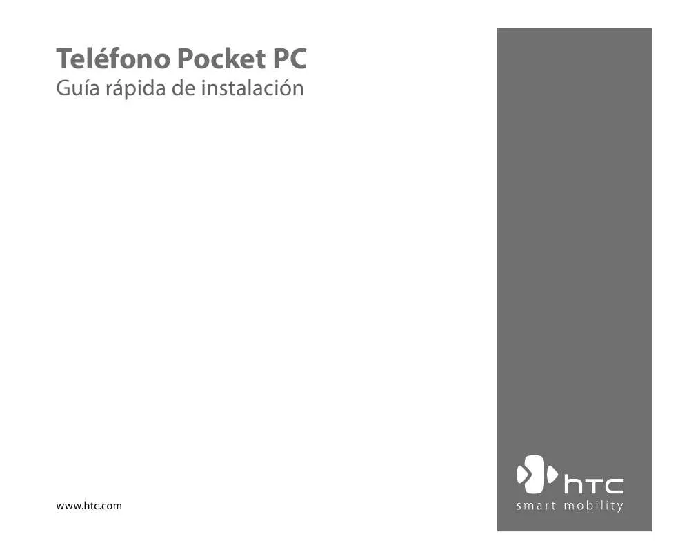 Mode d'emploi HTC P3600