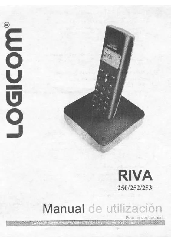 Mode d'emploi LOGICOM RIVA 250