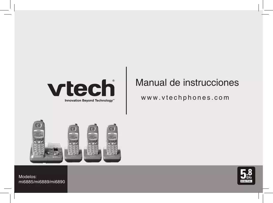 Mode d'emploi VTECH MI6890
